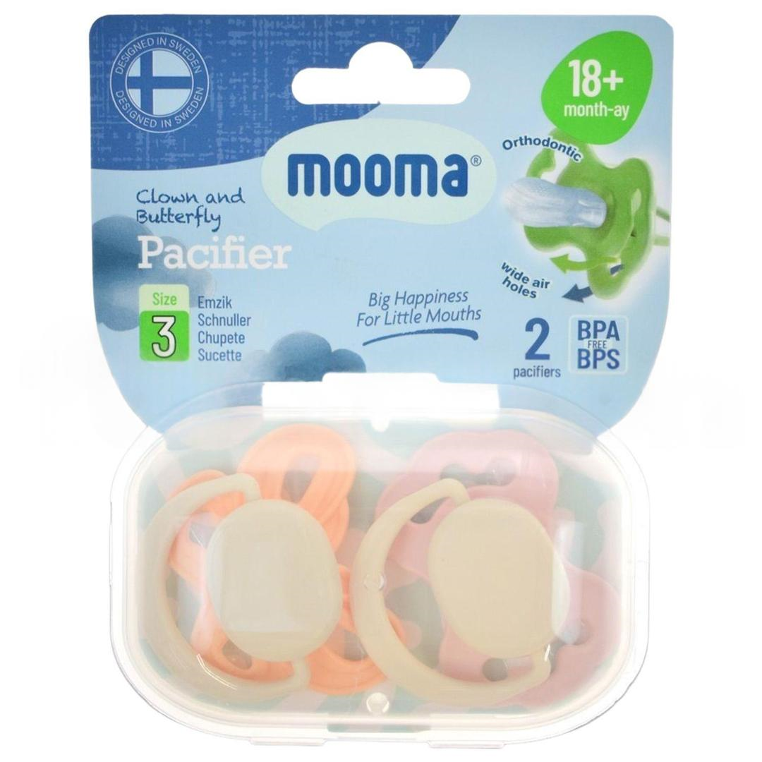 Mooma Pacifier Palyaço ve Kelebek Emzik No:3