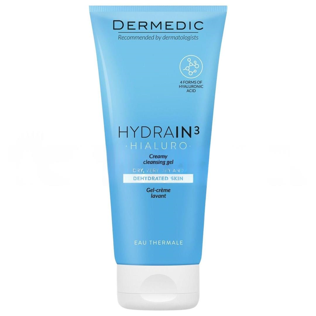 Dermedic Hydrain 3 Hialuro Kremsi Temizleme Jeli 200 ml