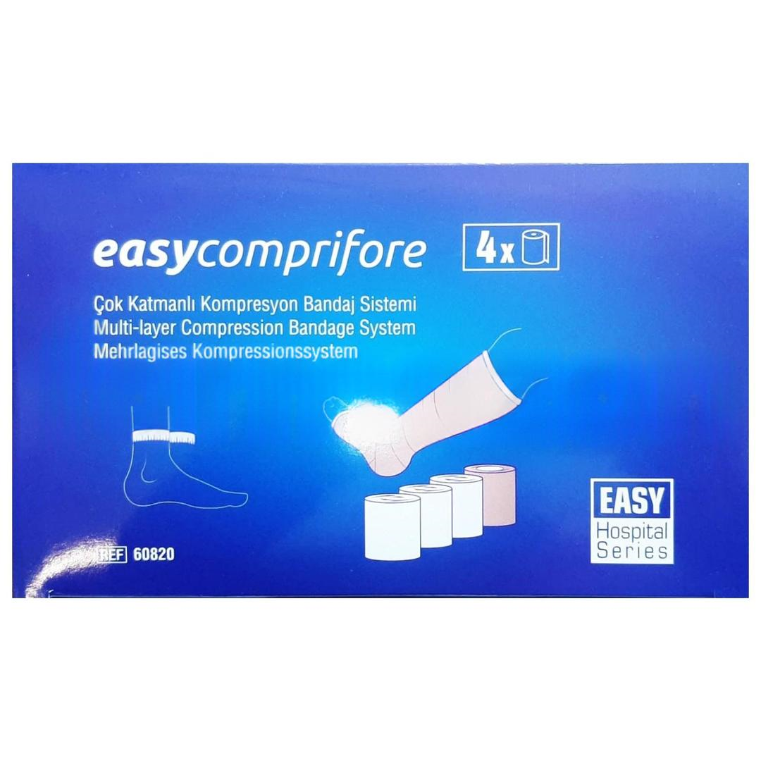 Easycomprifore Çok Katlı Kompresyon Bandaj Sistemi 4'lü