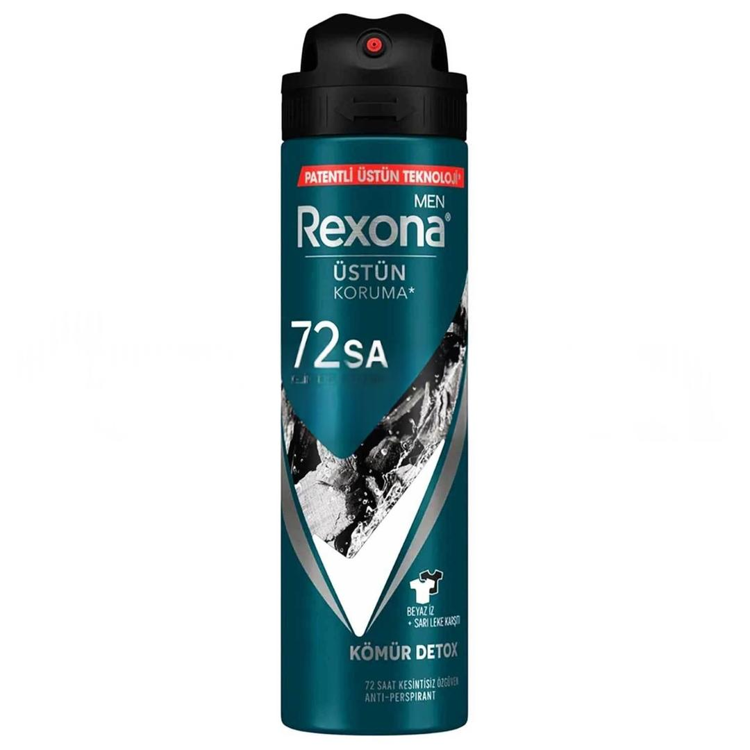 Rexona Men Kömür Detox 72 Saat Üstün Koruma Deodorant 150 ml