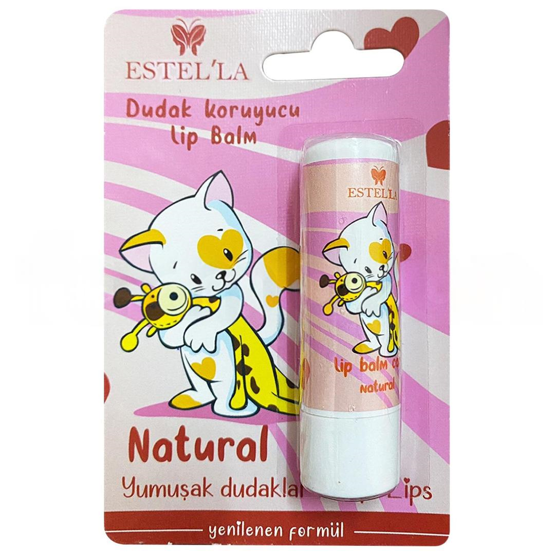 Estel'la Çocuk Dudak Koruyucu Lip Balm Natural 5 gr