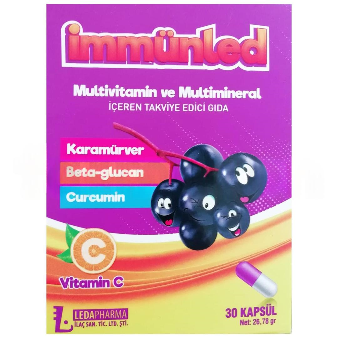 Immunled Multivit-C 30 Kapsül