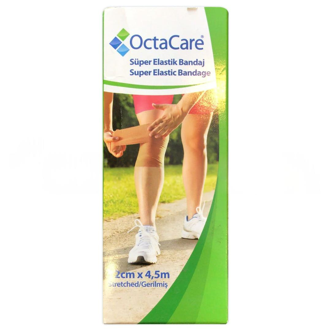 Octacare Süper Elastik Bandaj 12cm x 4,5m