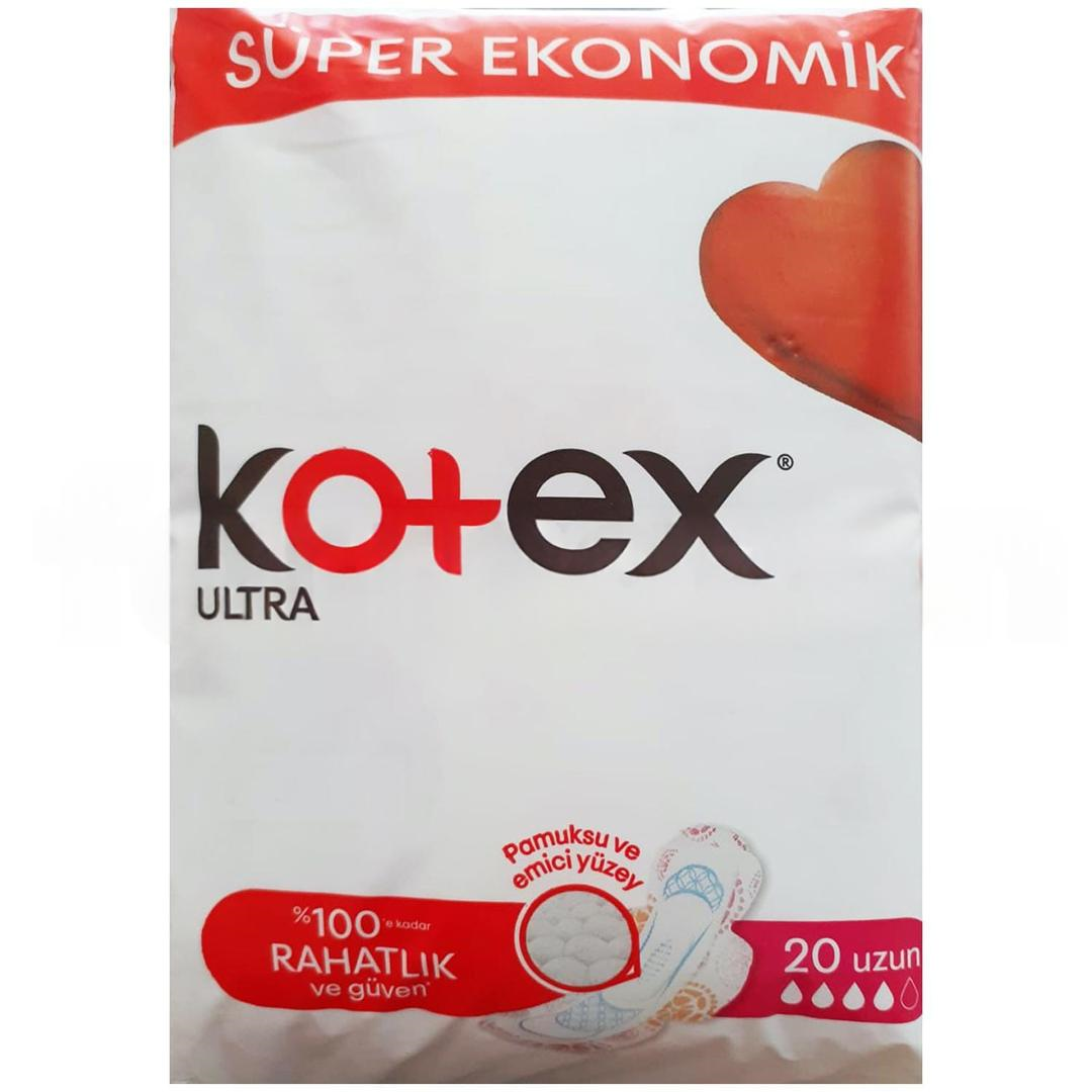 Kotex Ultra Quadro Uzun 20'li