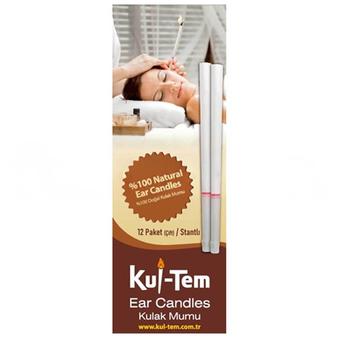 Kul-Tem Kulak Mumu 12 Çift Stantlı