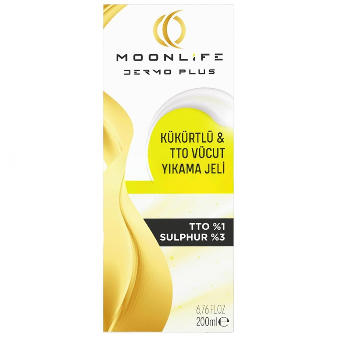Moonlife Kükürtlü & TTO Vücut Yıkama Jeli 200 ml