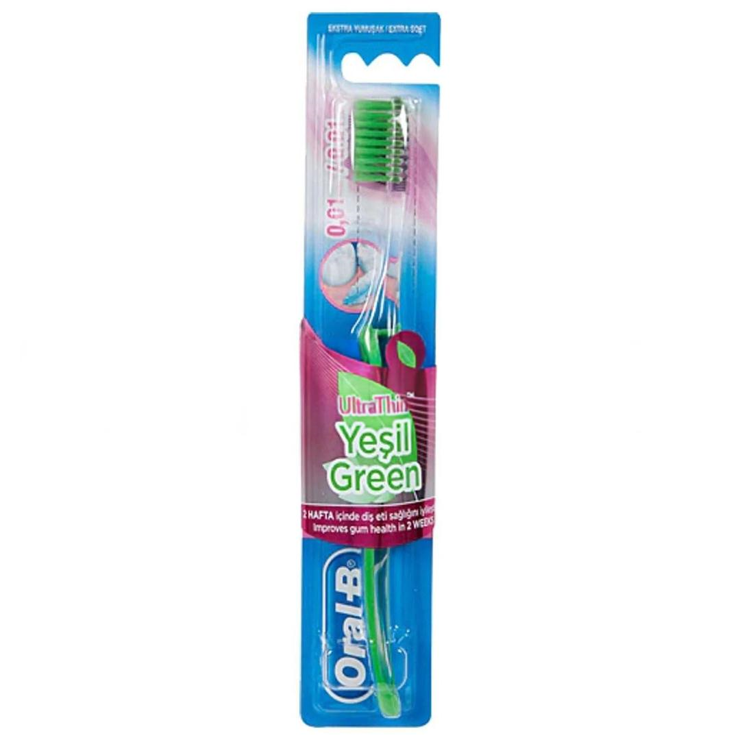 Oral-B Diş Fırçası Ultrathin Green Extra Soft