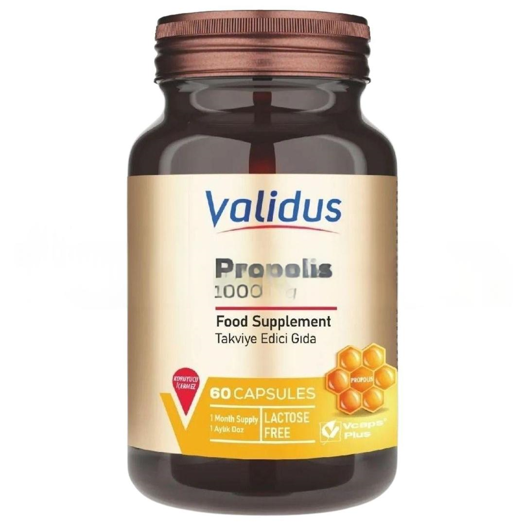 Validus Propolis 1000 mg 60 Kapsül