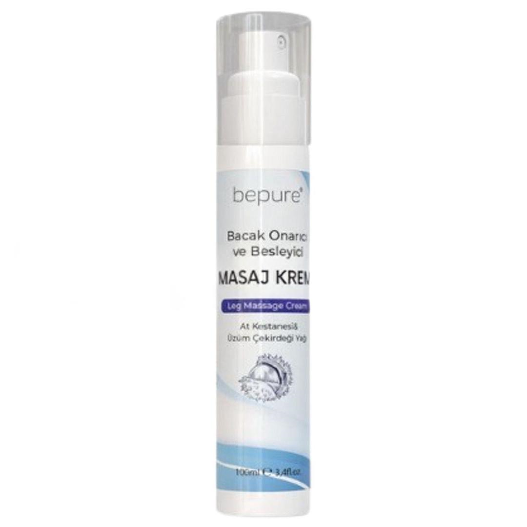 Bepure At Kestanesi ve Üzüm Çekirdeği Yağı İçeren Varis Masaj Kremi 100 ml