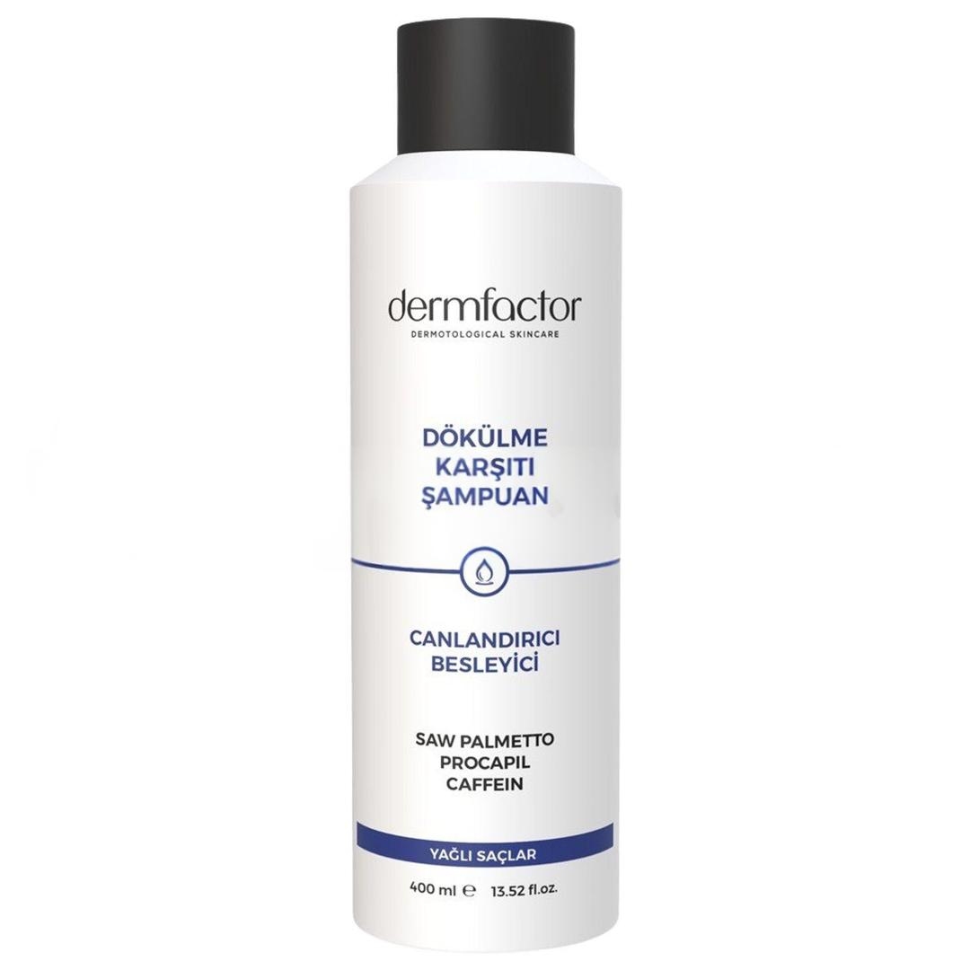 Dermfactor Yağlı Saçlar İçin Dökülme Karşıtı Şampuan 400 ml