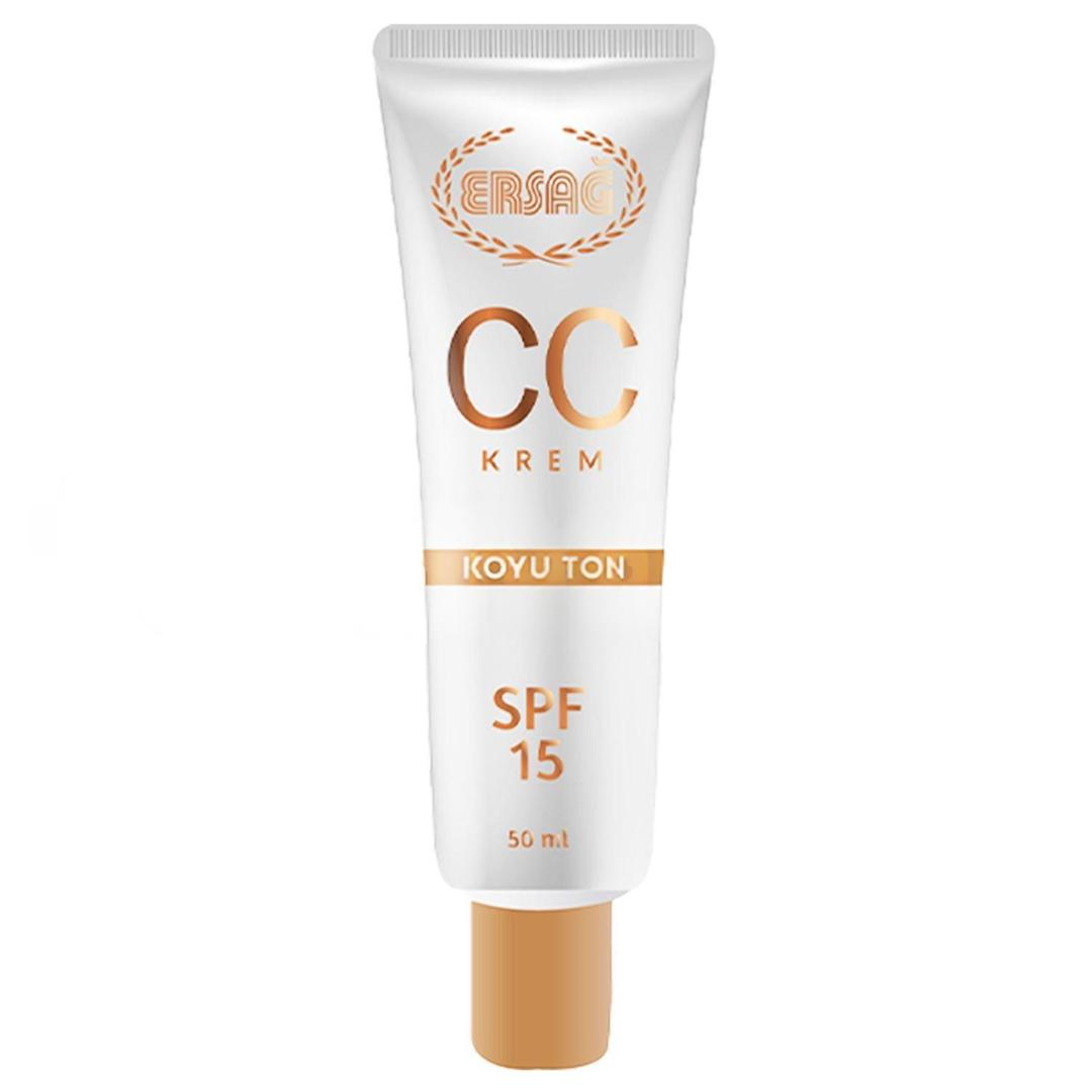 Ersağ CC Krem Koyu Ton SPF15 50 ml