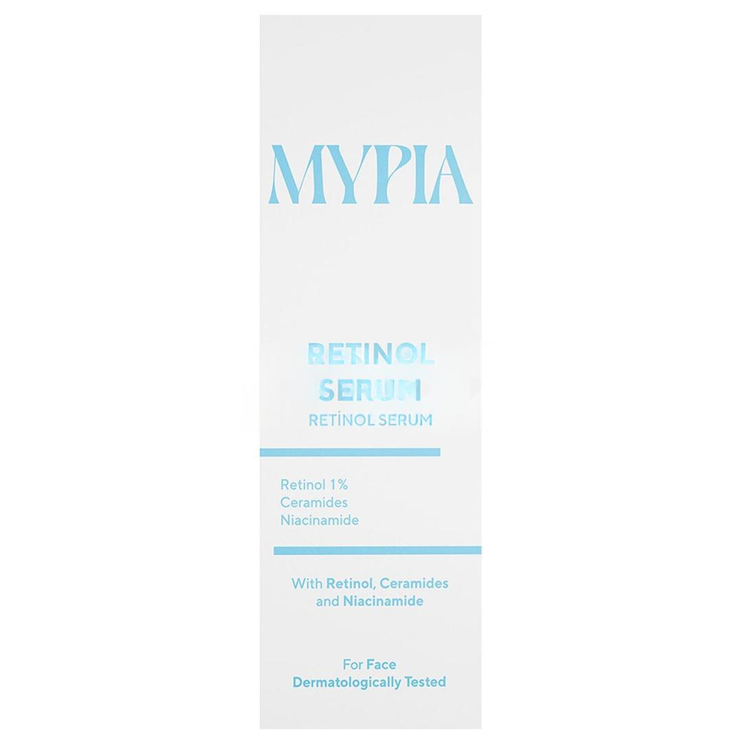 Mypia Kırışıklık ve Yaşlanma Karşıtı Onarıcı Aydınlatıcı Retinol Serum 1% Retinol Ceramides 30 ml