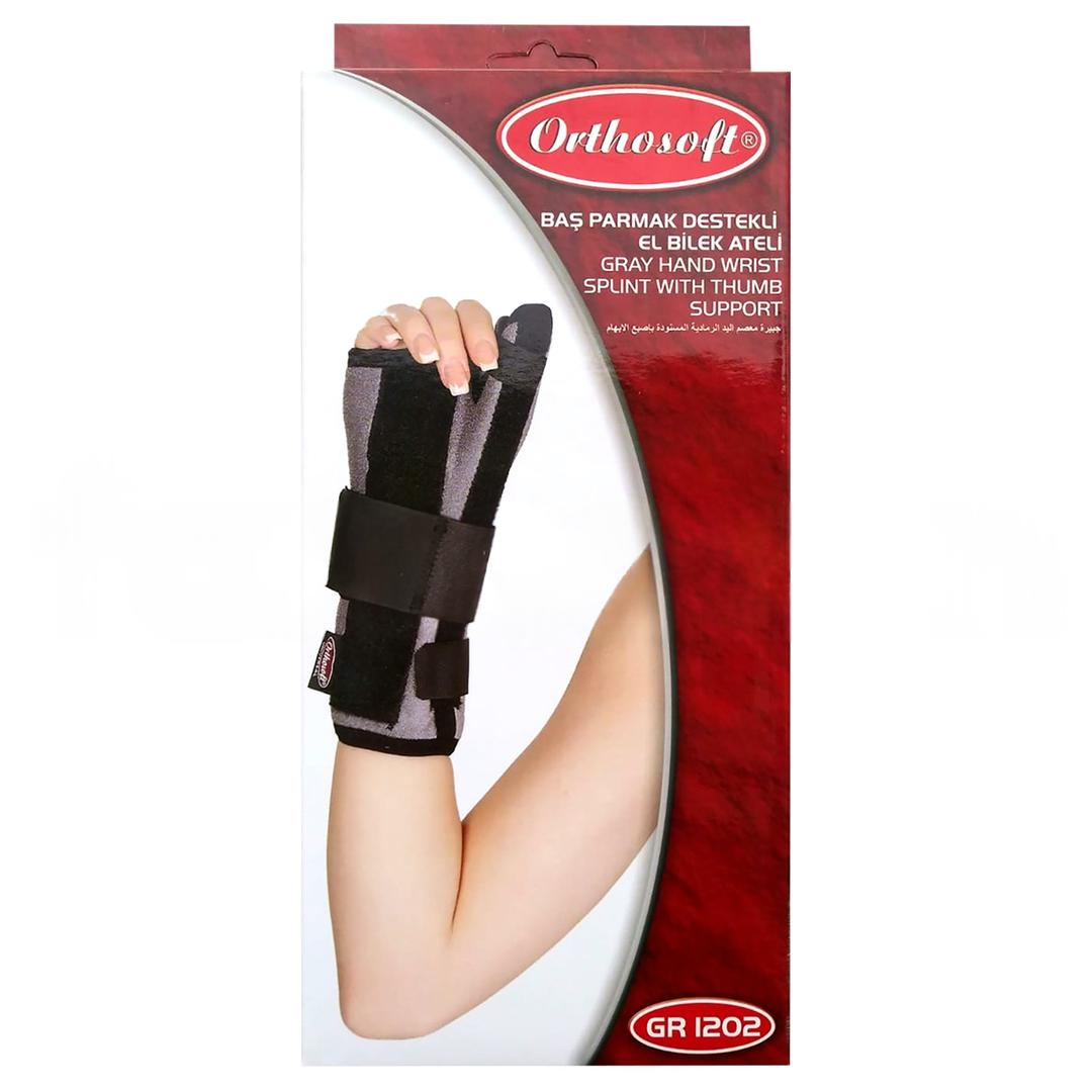 Orthosoft GR 1202 Baş Parmak Destekli El Bilek Ateli