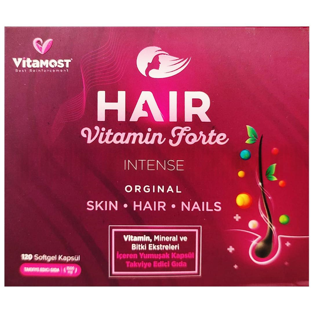 Vitamost Hair Vitamin Forte Intense 120 Softjel Kapsül