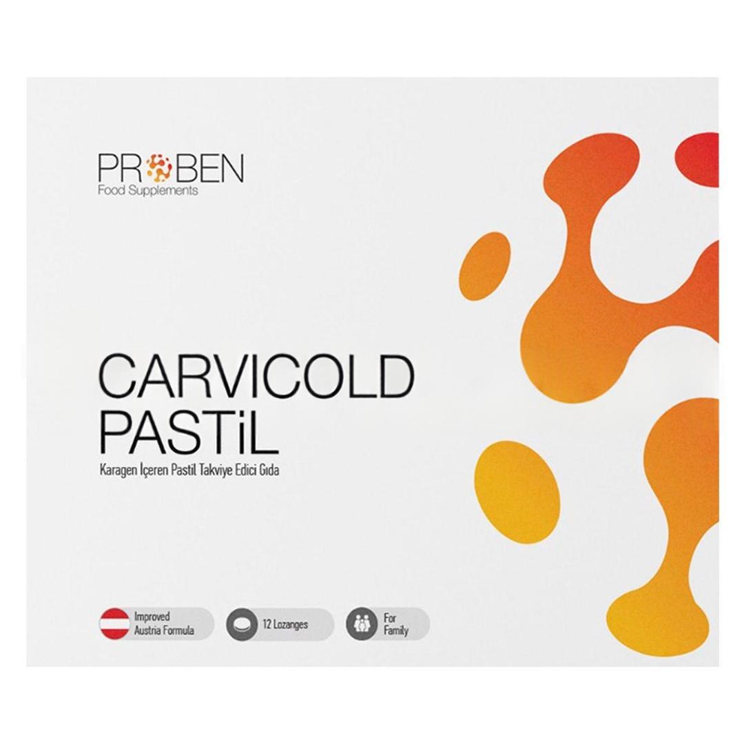 Carvicold Pastil 12'li