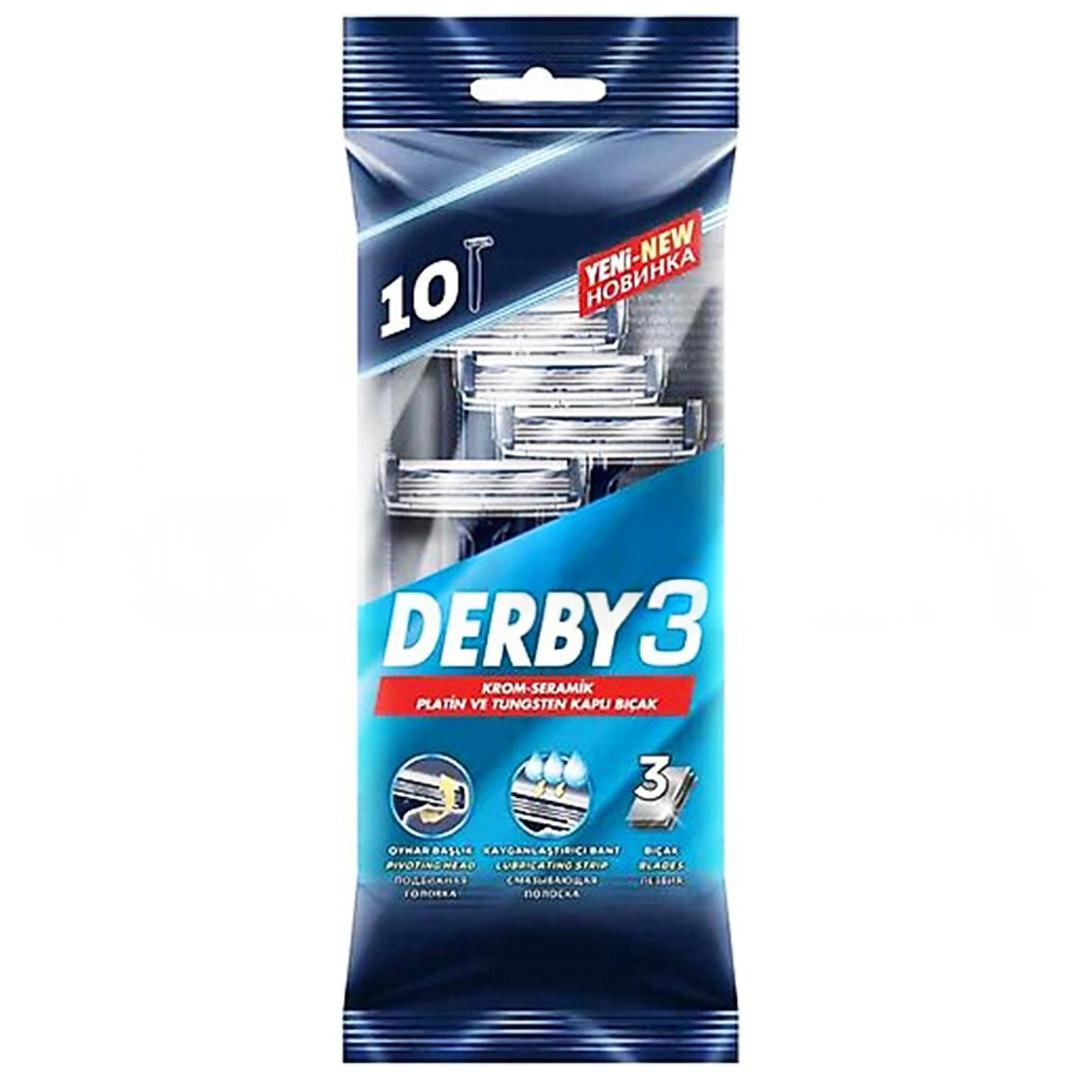 Derby Samurai 3 Tıraş Bıçağı 10'lu
