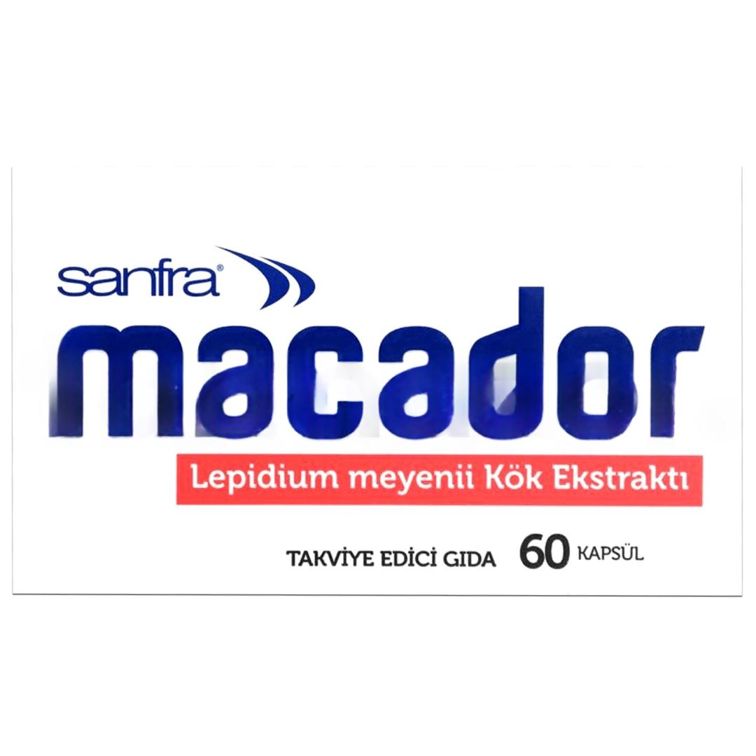 Sanfra Macador Takviye Edici Gıda 60 Kapsül