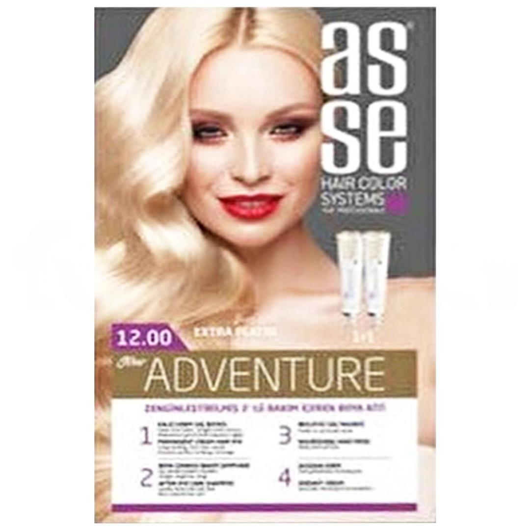 Asse Hair Color System Saç Boyası Extra Platin No:12.00