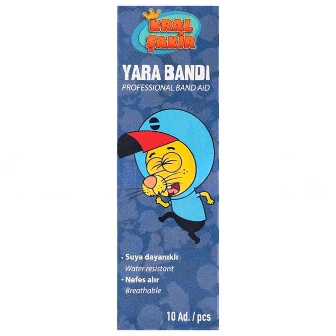 Kiva Kral Şakir Yara Bandı Suya Dayanıklı 10'lu