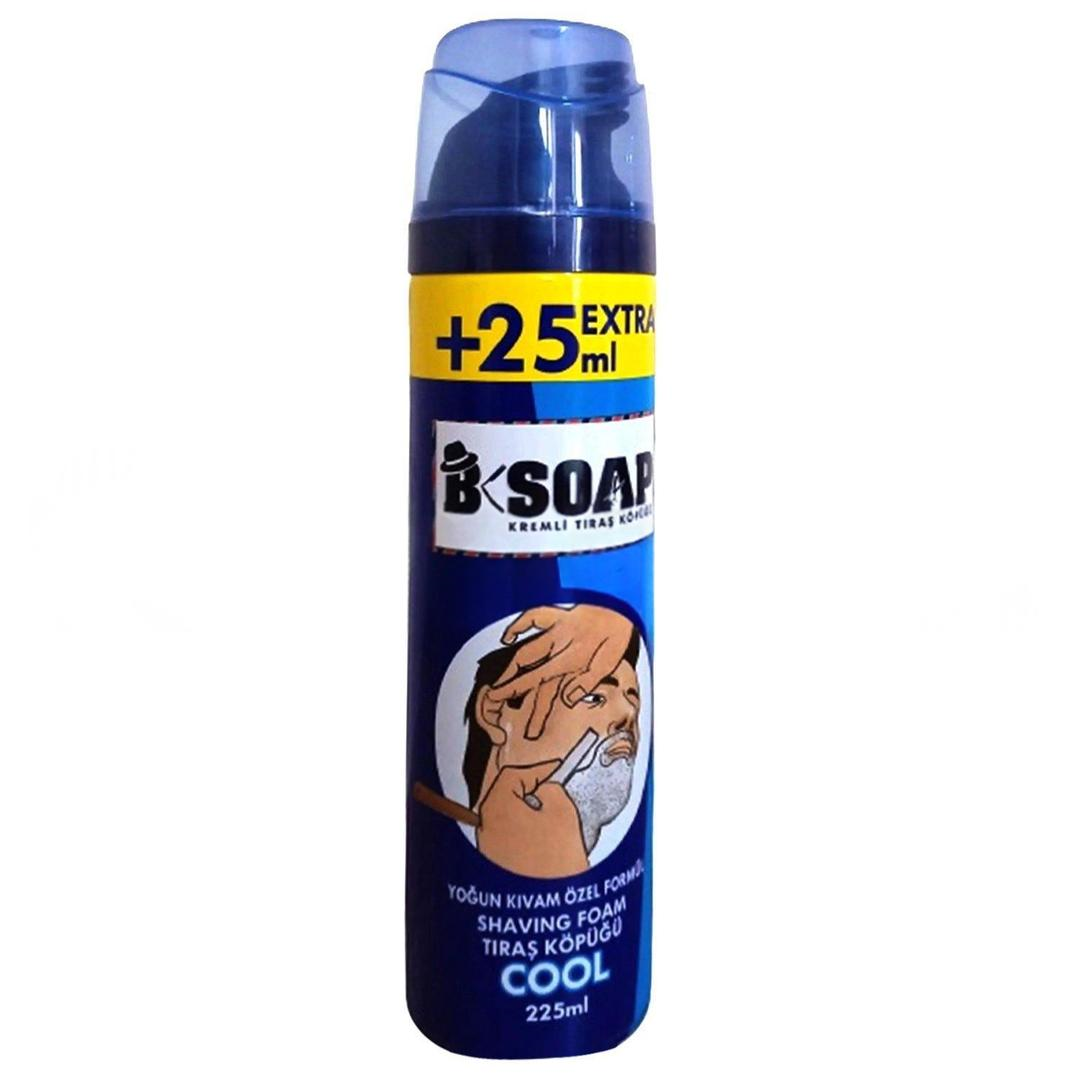 B-Soap Kremli Tıraş Köpüğü Cool 225 ml