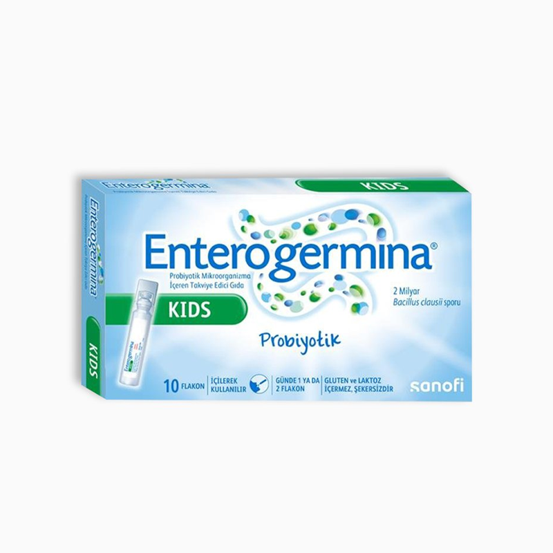 ENTEROGERMINA KIDS 10 FLAKON ÇOCUK PROBİYOTİK MİKROORGANİZMA