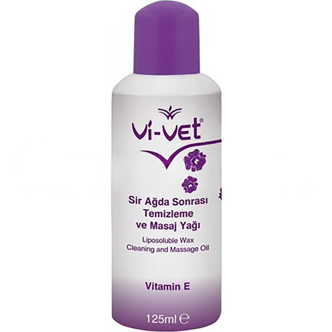 Vi-Vet Sir Ağda Sonrası Temizleme & Masaj Yağı 125 ml Vitamin E