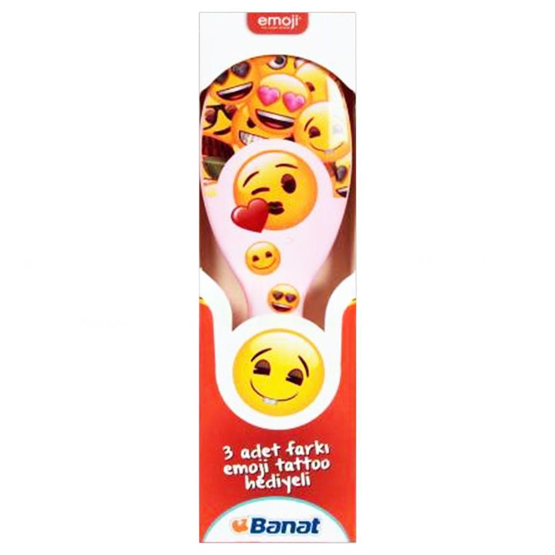 Banat Emoji Tattoo Hediyeli Saç Fırçası