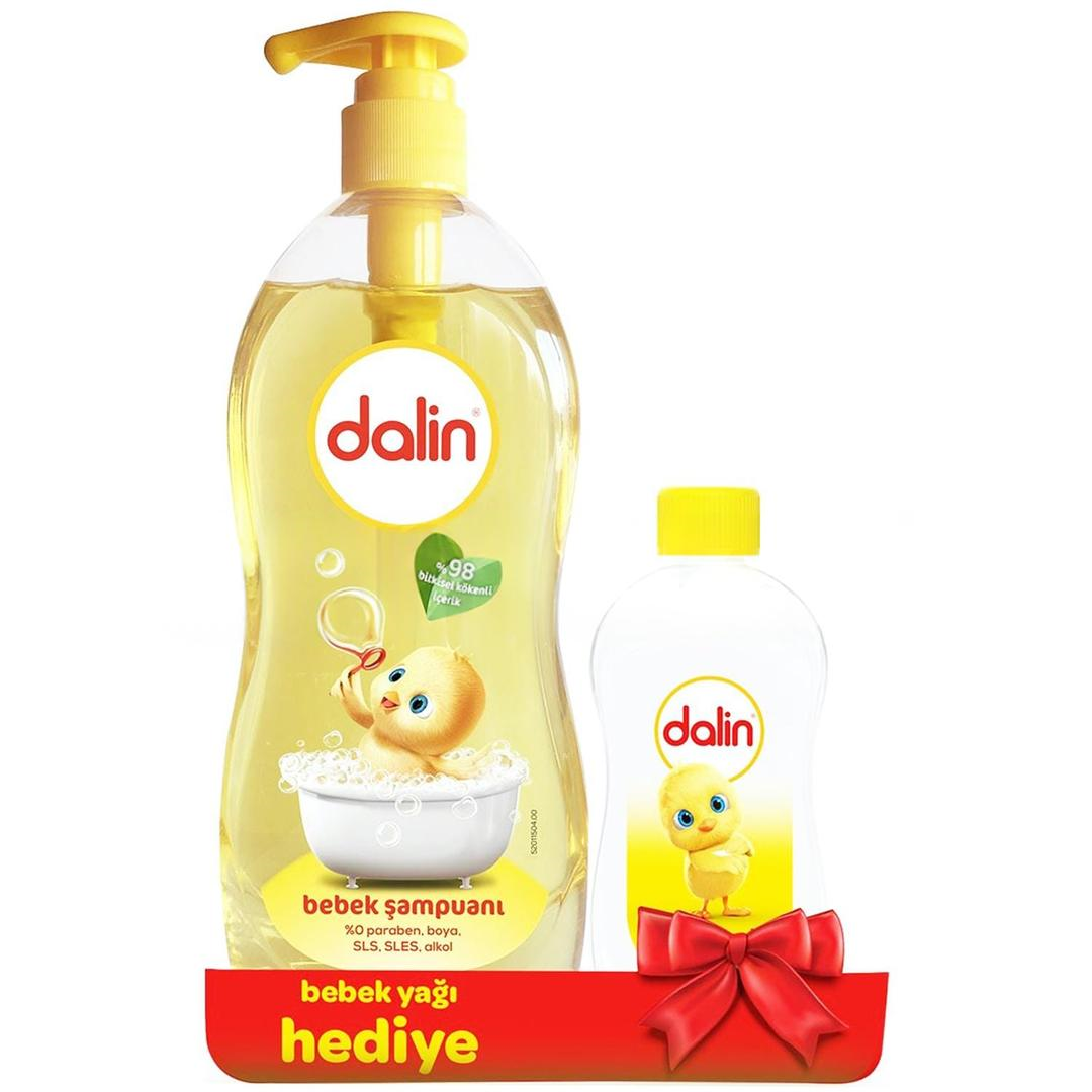 Dalin Şampuan 700 ml + Dalin Bebek Yağı 100 ml Hediyeli