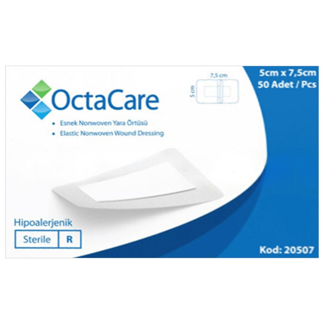 Octacare Esnek Nonwoven Yara Örtüsü 5x7,5 cm 50'li