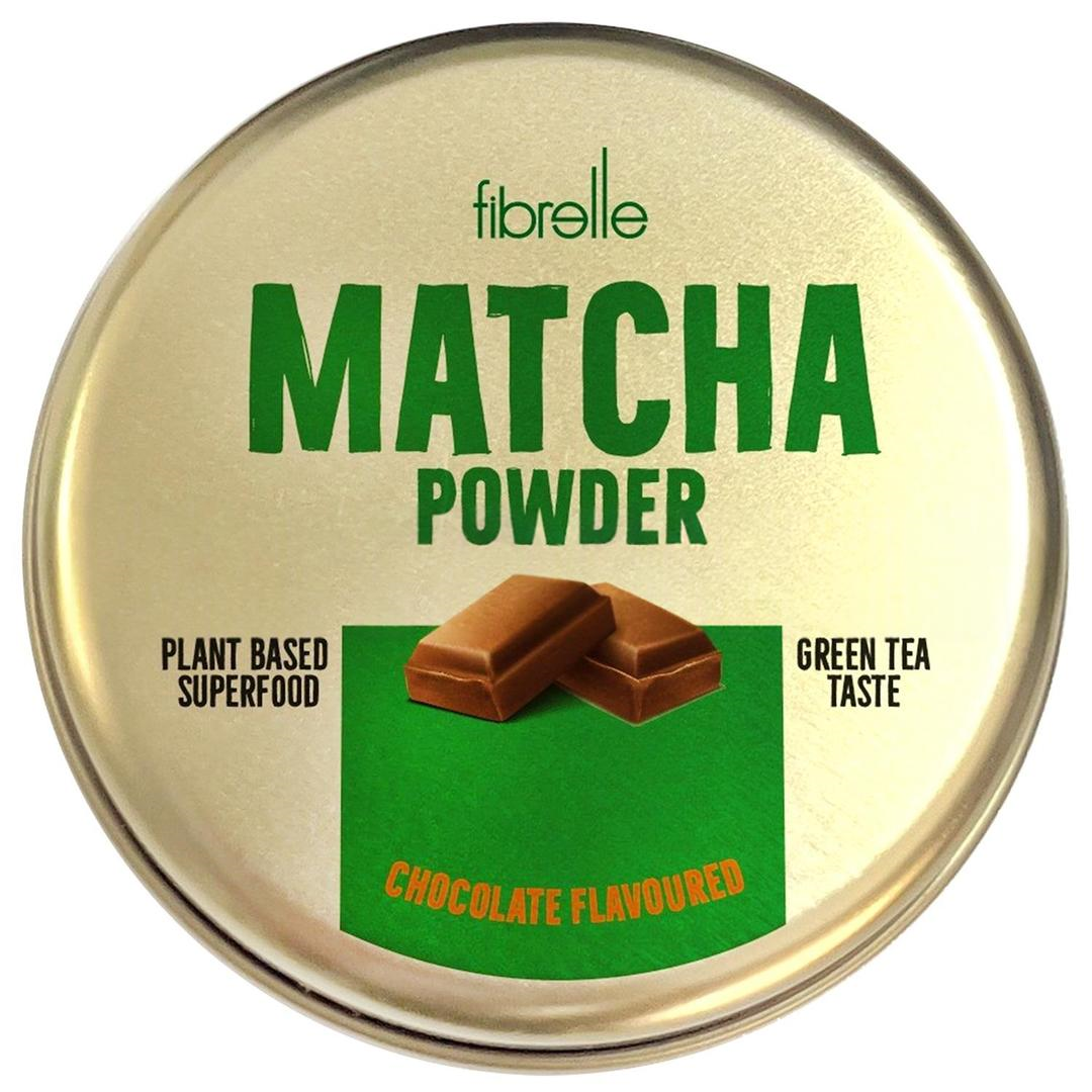 Fibrelle Matcha Çikolata 25 gr Teneke Kutu