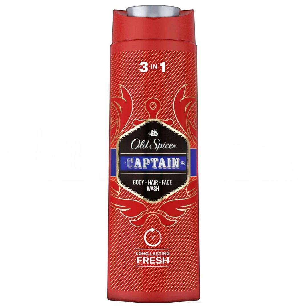 Old Spice Captain 3 in 1 Duş Jeli Şampuan 400 ml