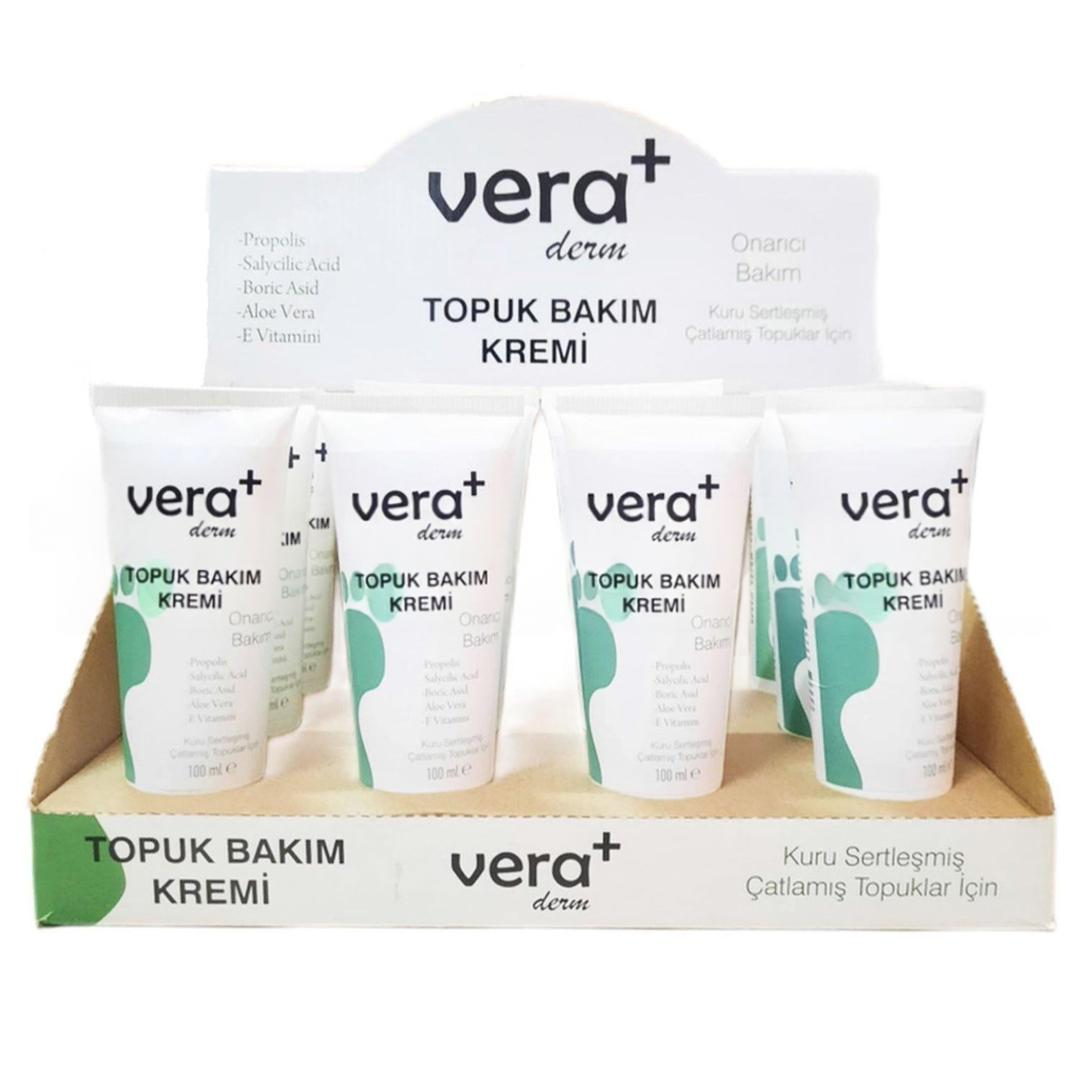 Vera Derm Topuk Bakım Kremi 100 ml - 12 Adet