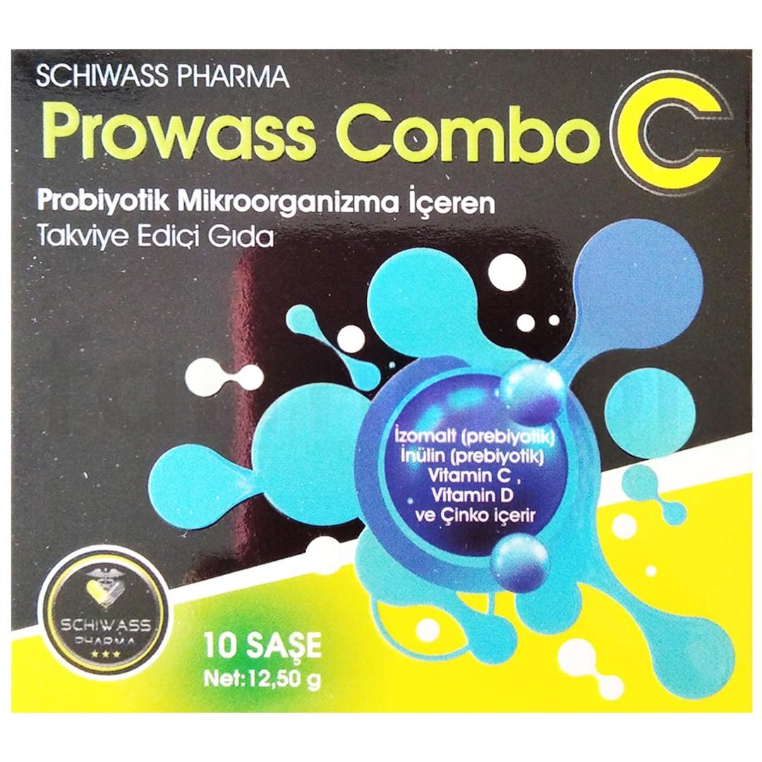 Prowass Combo C Probiyotik 3'lü Etki 10 Saşe