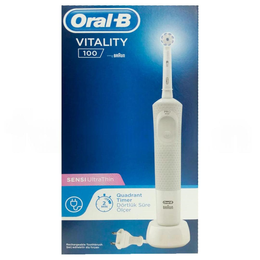 Oral-B Vitality 100 Sensi Ultra Thin Şarjlı Diş Fırçası - Kutulu