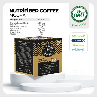 NUTRIFIBER COFFEE MOCHA 10 SASE