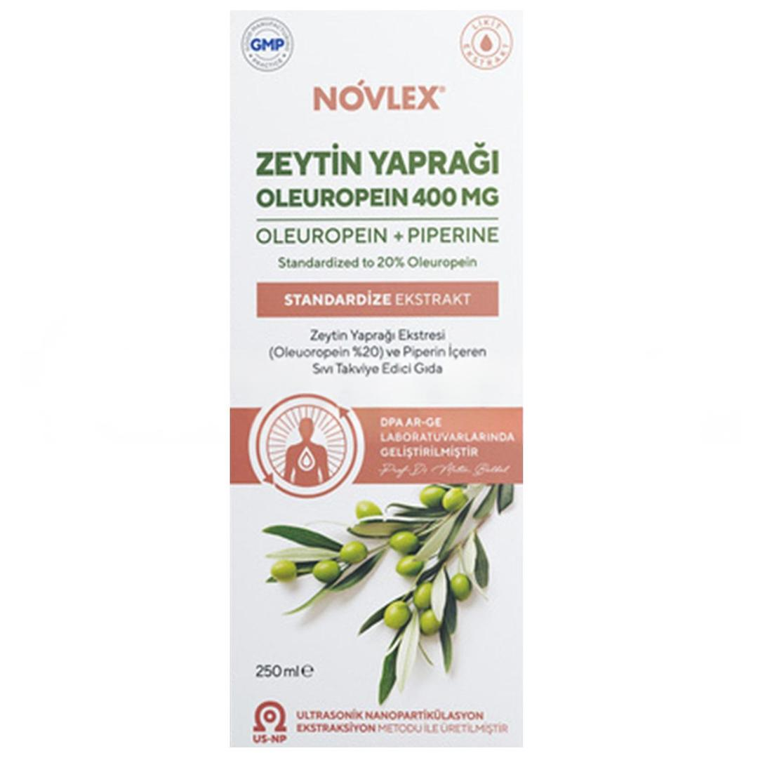 Novlex Zeytin Yaprağı Ekstresi ve Piperin 250 ml