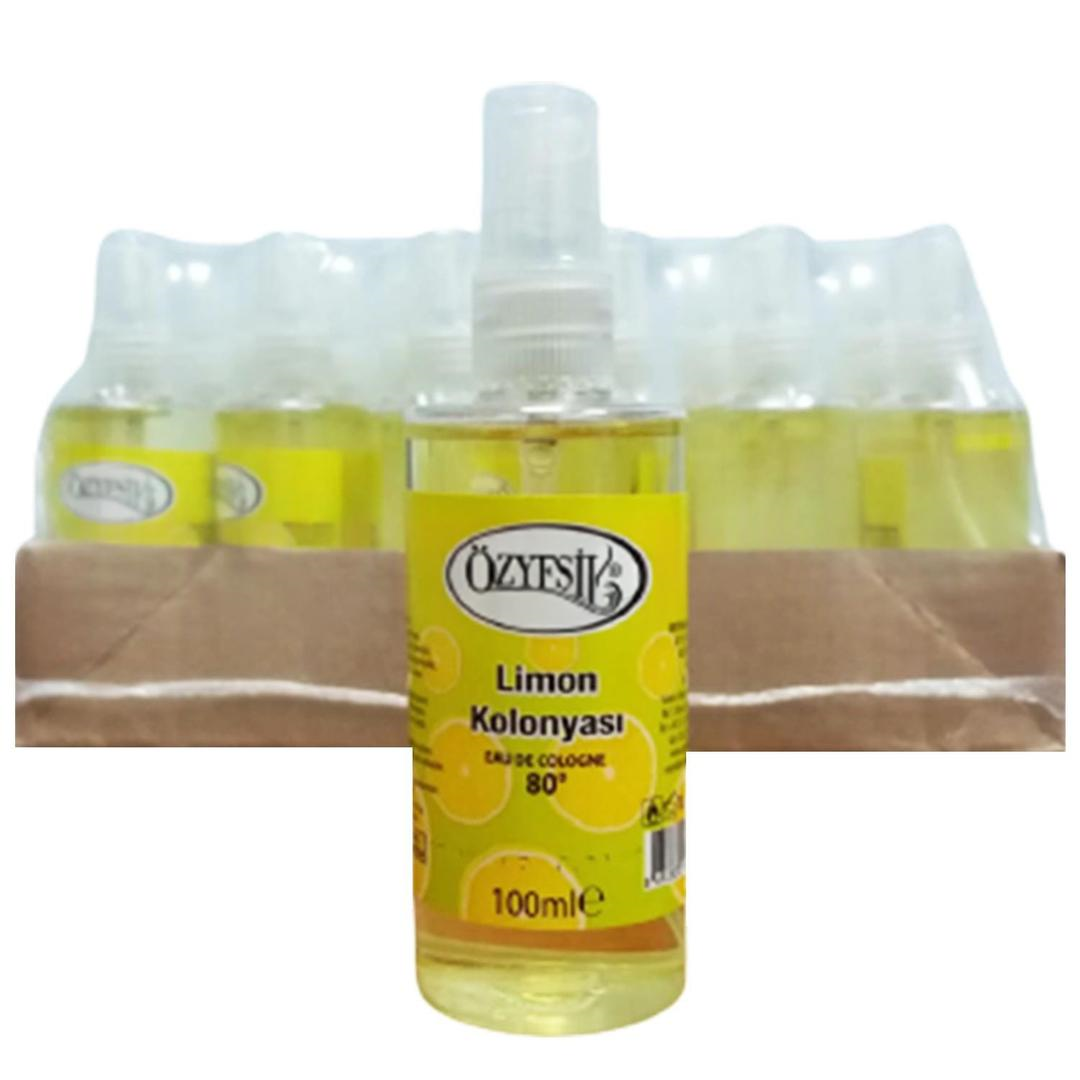 Özyeşil Limon Kolonyası Sprey 80° 100 ml