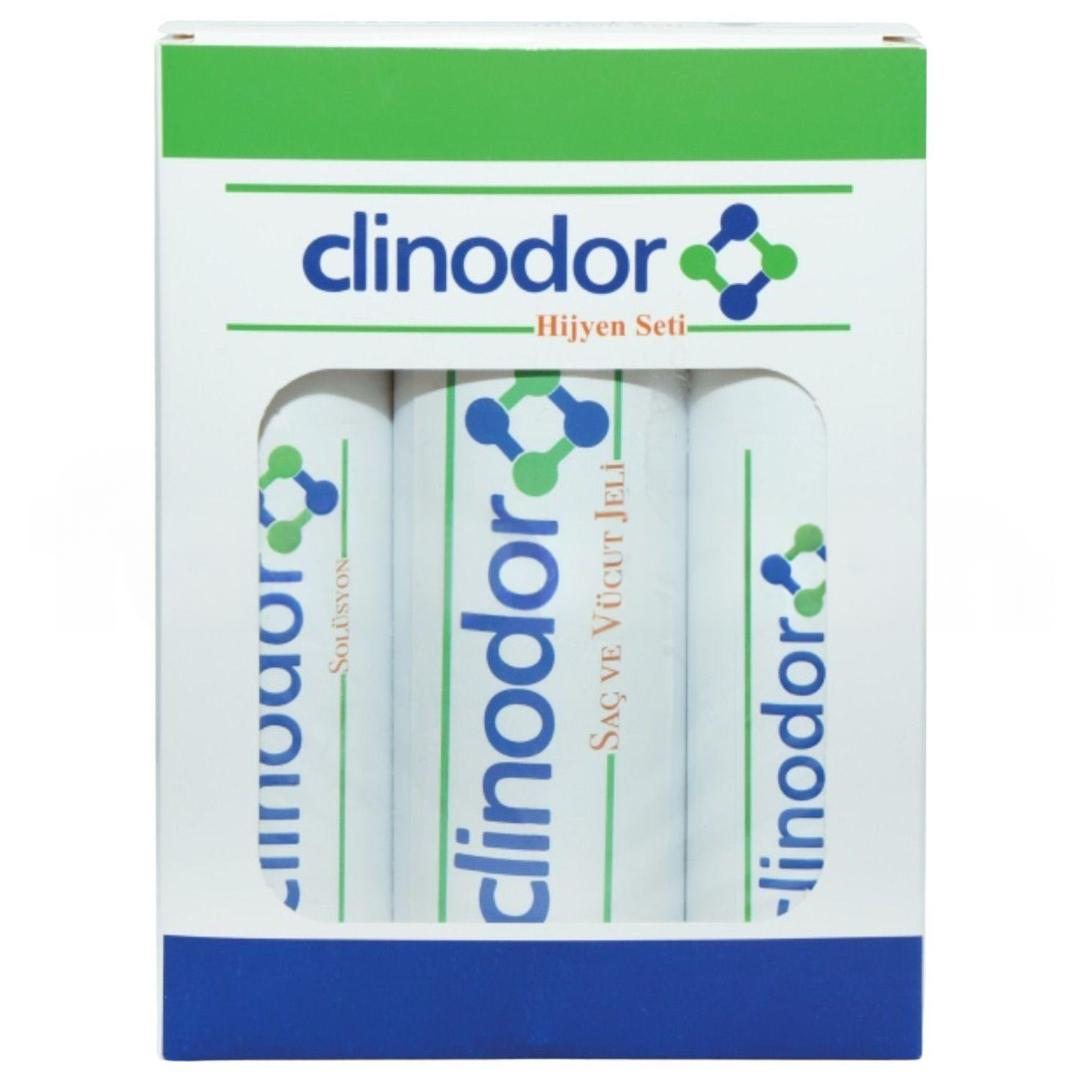 Clinodor Uyuz Seti - Saç ve Vücut Jeli 200 ml + Solüsyon Sprey 125 ml + Krem 100 ml