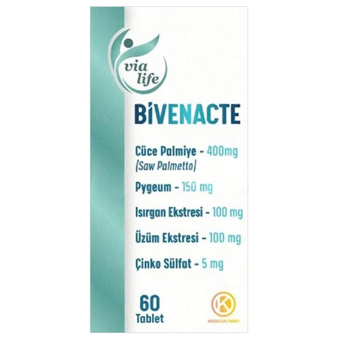Bivenacte Cüce Palmiye Saw Palmetto Pygeum 60 Tablet