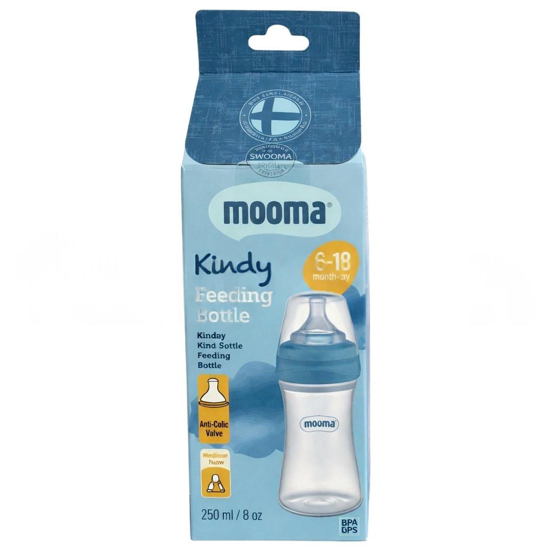 Mooma Kindy Orta Akış TP-250 Biberon 250 ml