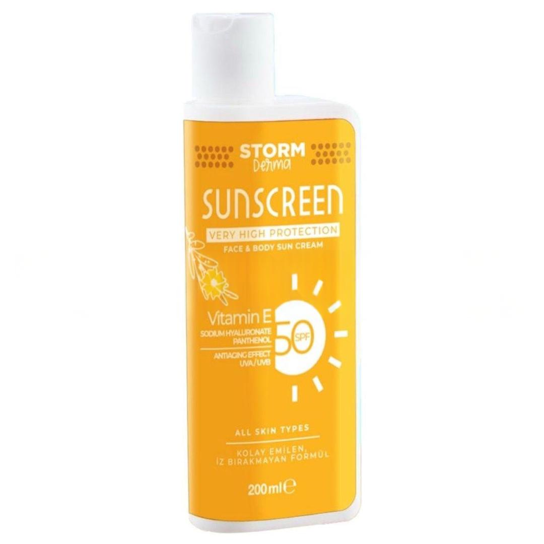 Storm Derma Güneş Kremi SPF50+ 200 ml