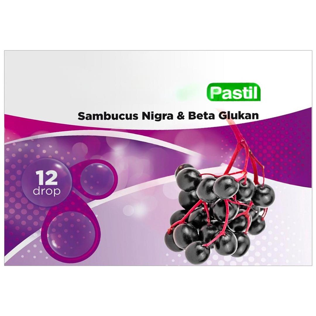 Noormed Sambucus & Beta Glukan 12 Pastil