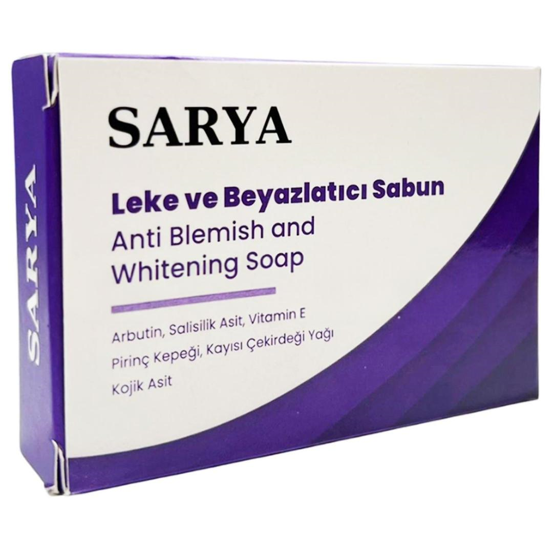 Sarya Leke ve Beyazlatıcı Arbutin Salisilik Asit Kojik Asit Vitamin E Sabun 100 gr