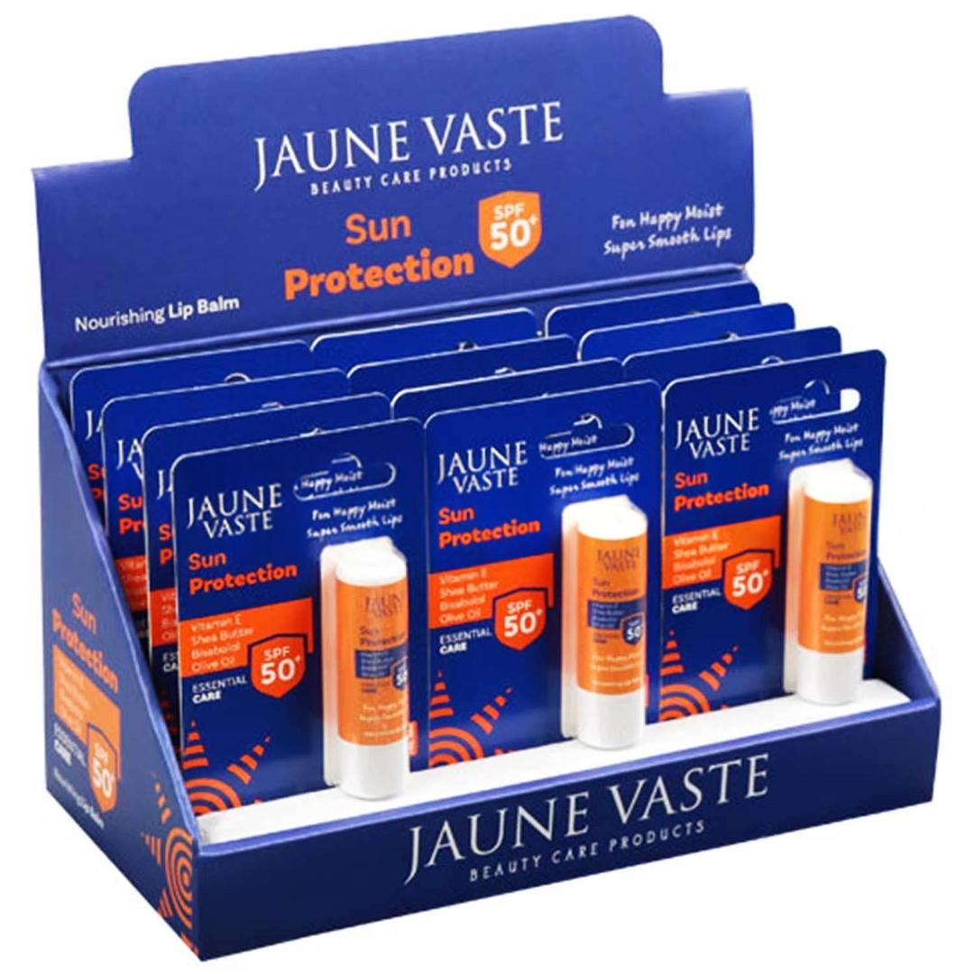 Jaune Vaste Sun Protection SPF50+ Lip Stick - 12'li Stant
