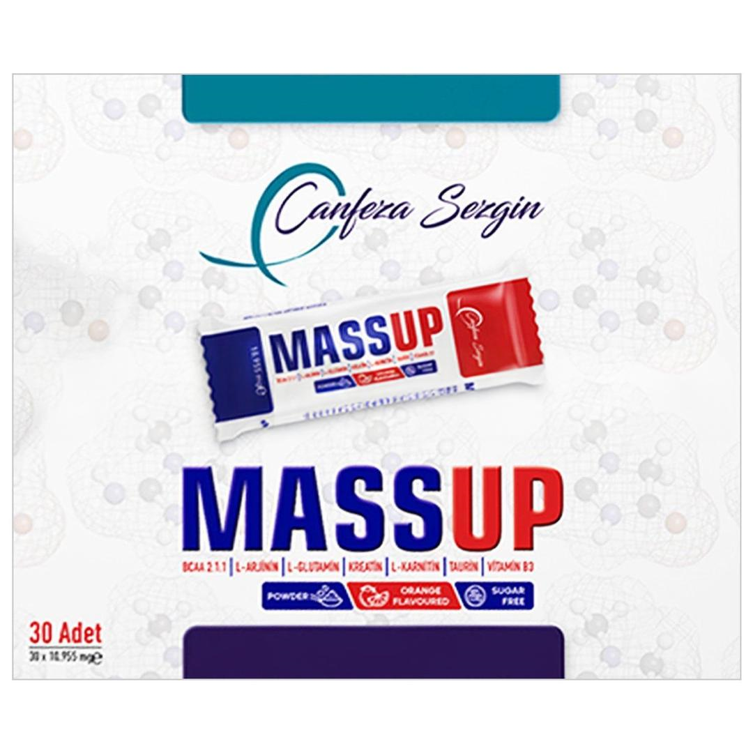 Canfeza Sezgin Massup Multi Aminoasit B3 Vitamin Karışımı Sporcu Desteği 30 Şase