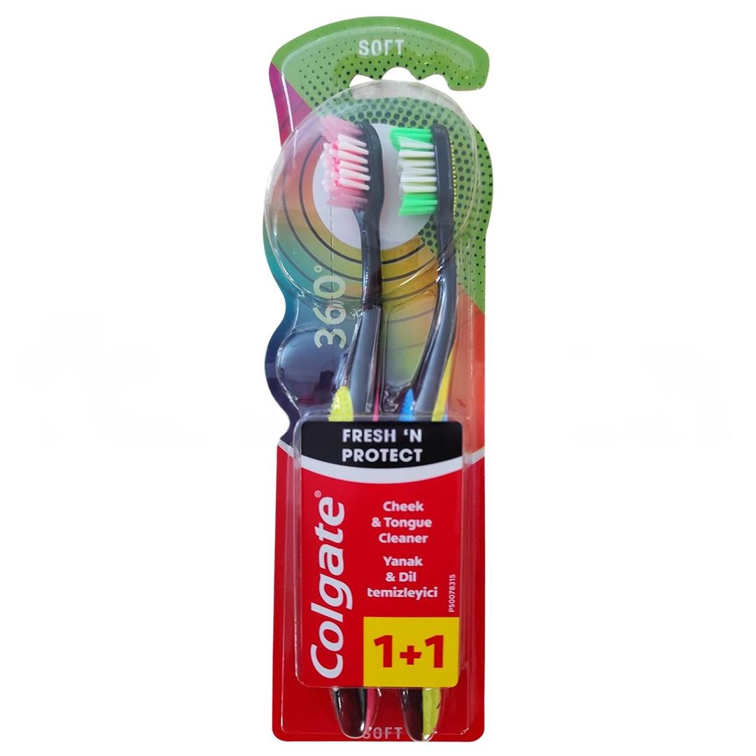 Colgate 360 1+1 Fresh'n Protect Yumuşak