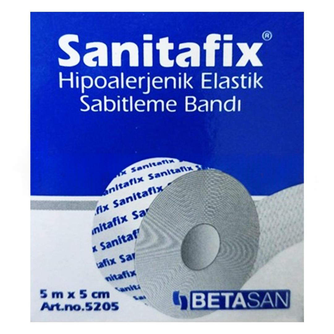 Sanitafix Hipoalerjik Elastik Sabitleme Bandı 5m x 5cm