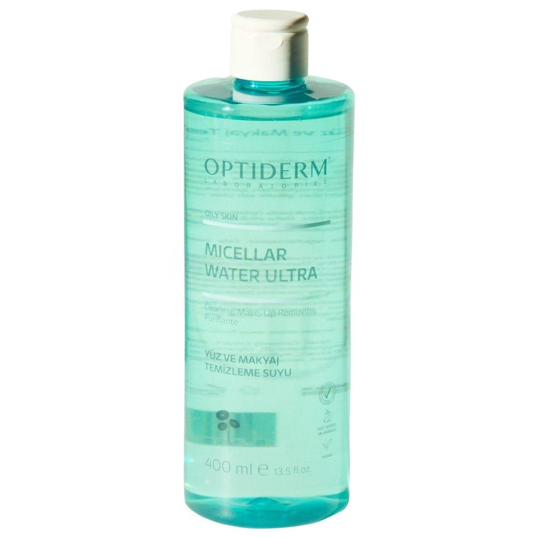 Optiderm Micellar Yüz ve Makyaj Temizleme Suyu 400 ml