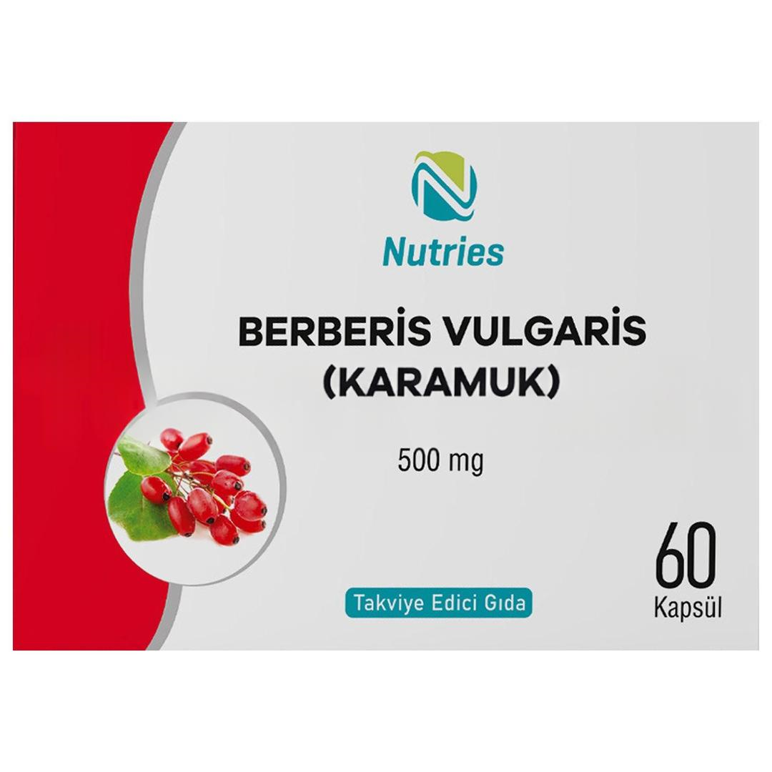 Nutries Berberis Vulgaris 60 Kapsül