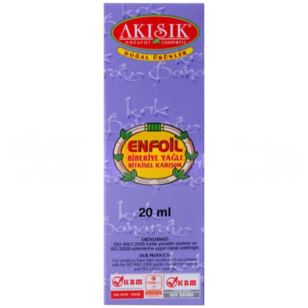 Enfoil Biberiye Yağlı Bitkisel Karışım 20 ml